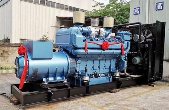 1500KW WEICHAI 1875kVA Baudouin Engine Diesel Generator Set 440V 60Hz Wattek