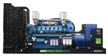 2000KW Weichai Diesel Generator Set 440V 60Hz 3 phase with Leroy Somer alternator