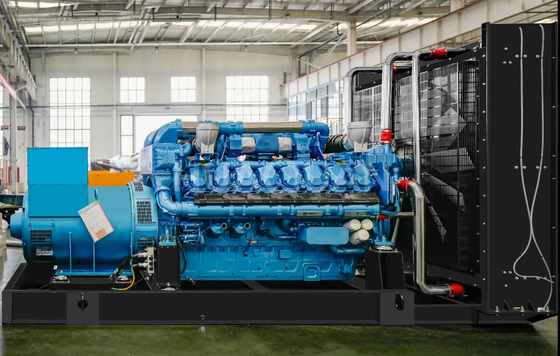 1500KW WEICHAI 1875kVA Baudouin Engine Diesel Generator Set 440V 60Hz Wattek
