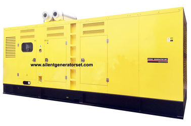 Groupe électrogène jaune de moteur diesel de MITSUBISHI de couleur 50HZ 1100KW/1375KVA